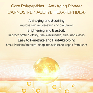 Hexapeptide-8 Peptide organik mewah, produk kemasan Anti Penuaan Krim Wajah pemutih 10 buah Set Perawatan Kulit - Product Image 6