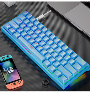批发新款RGB机械键盘背光游戏玩青色轴有线背光游戏键盘 - Product Image 4