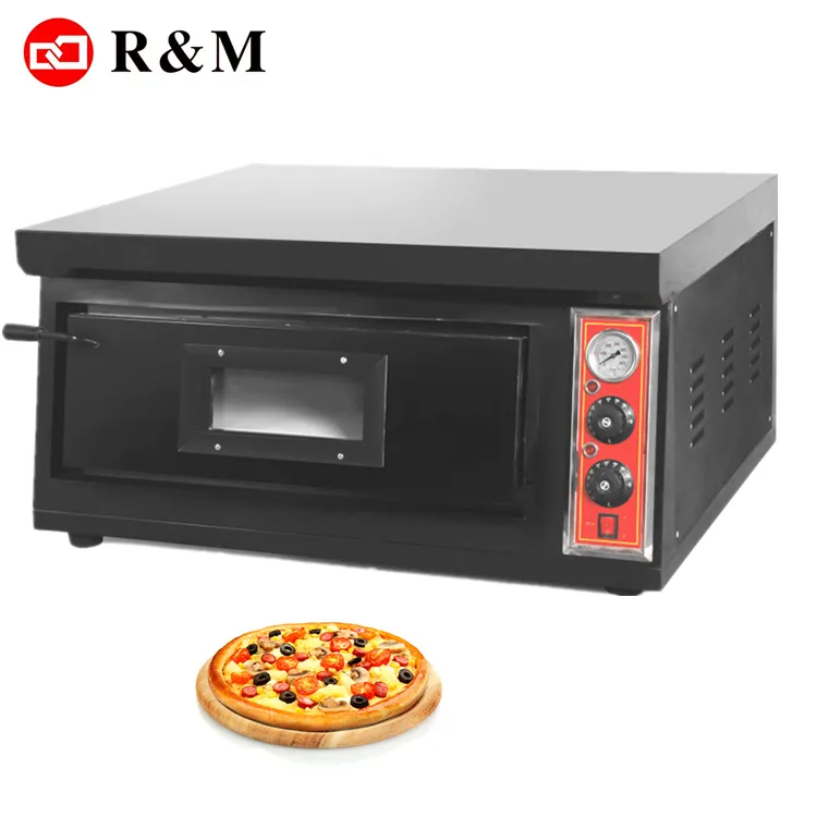 Guangzhou, China, fábrica de equipos de panadería de encimera de horno de pizza se infrarrojo horno de pizza precio