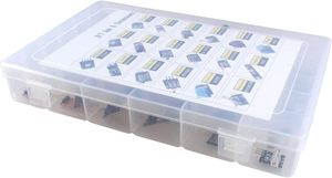 Kit di avvio 37 assortimento di sensori per Arduin & Raspberry Pi per 1 progetto di Robot per gli appassionati di elettronica