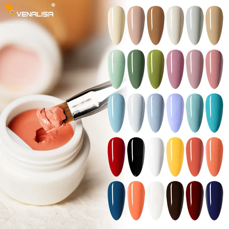 Venalisa esmalte em gel privado de fábrica canni, com 60 cores de absorção, luz uv/led, verniz de unha