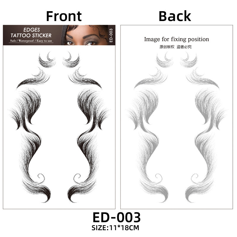 ED003-Twin Curl Swoop