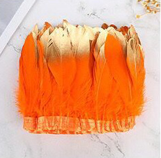 Naranja + puntas de oro
