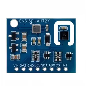 ENS160 + AHT21 dióxido de carbono CO2 eCO2 TVOC calidad del aire y temperatura y Sensor de humedad reemplazar CCS811 para Arduino