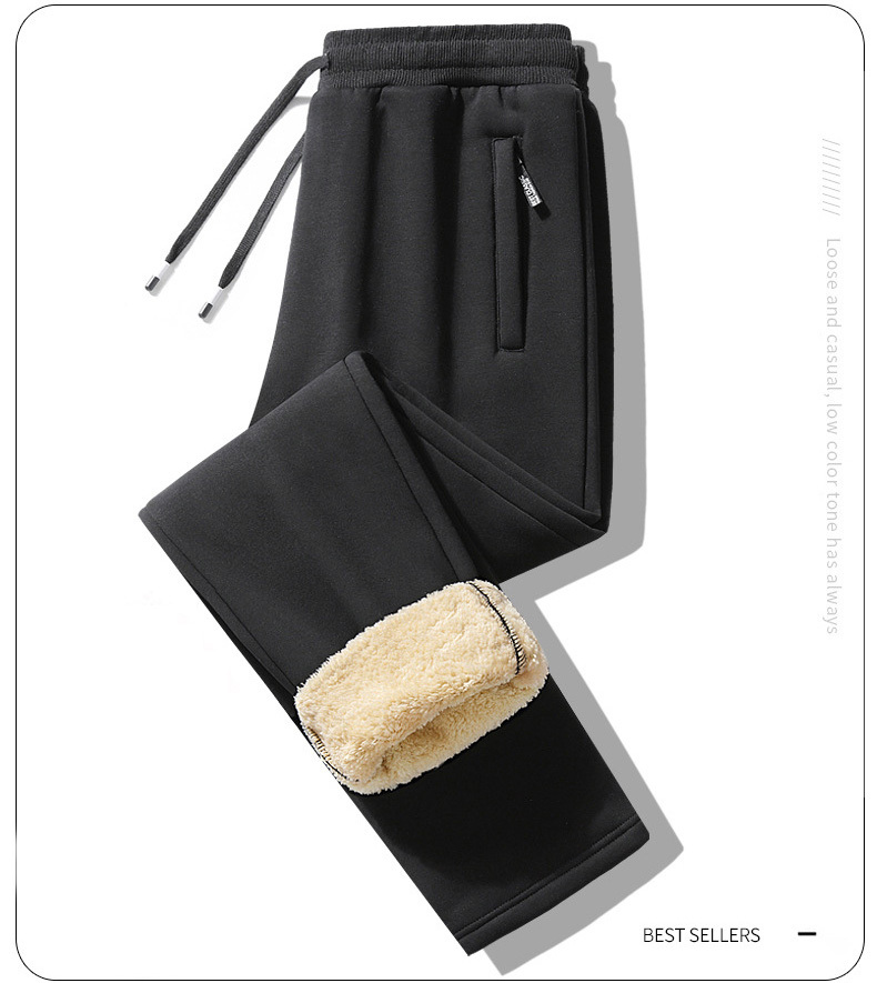 Pantaloni a gamba dritta+neri