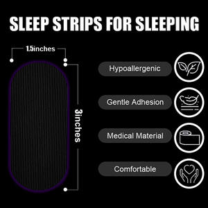 Vireo สายรัดจมูกสำหรับเล่นกีฬาที่มีประสิทธิภาพปราศจากน้ำยางใช้ในการนอนหลับไม่ทำให้ไม่หลุดลอกไม่ตกค้าง - Product Image 5