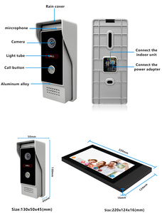 Support Tuya Smart App Remote Control Talking Unlock Recording Smart Wifi Video Door Phone Doorbell <strong>Intercom</strong> <strong>System</strong> for Villa - Product Image 5