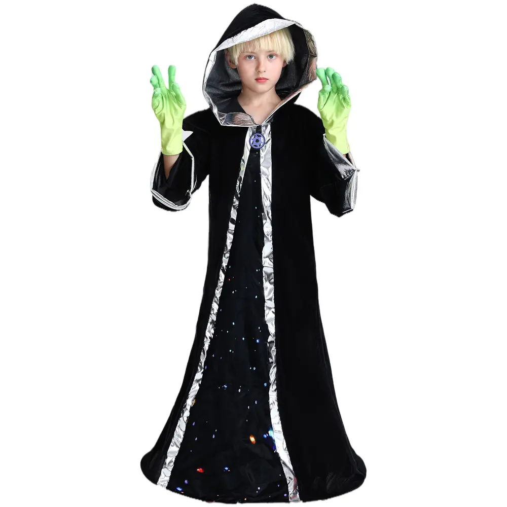 Fantasia infantil de gangster, novidade, crianças, cosplay, jogos de halloween, vestido, trajes