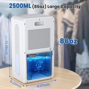 2.5L Neueste Home Mini tragbare Entfeuchtung kleiner Luft trockner Keller Luftent feuchter Keller