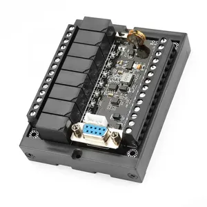FX1N-20MR SPS-industrielle Steuer platine 1AD + 1DA 12 IN 8 OUT Relais verzögerung modul mit Shell-Programmier kabel relais Ausgangs DC10-28V