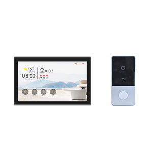 Solución para el hogar inteligente, sistema de intercomunicación, Monitor táctil completo, timbre, cámara, TUYA, compatible con tarjeta RFID, desbloqueo IC para Villa Home - Product Image 1
