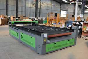 Preço da máquina de corte de tecido do laser 1325 cnc de alta velocidade com alimentação automática