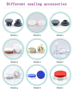 3ml 5ml 6ml 7ml 8ml 10ml 15ml 20ml rõ ràng hổ phách đông khô bột chai hình ống thủy tinh nhỏ tiêm lọ với cao su Stopper - Product Image 5