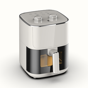 Electric Small Air Fryer With <strong>Temperature</strong> <strong>Control</strong>, <strong>Timer</strong>, Auto Shut-Off, Non-Stick Frying Tray - Product Image 3
