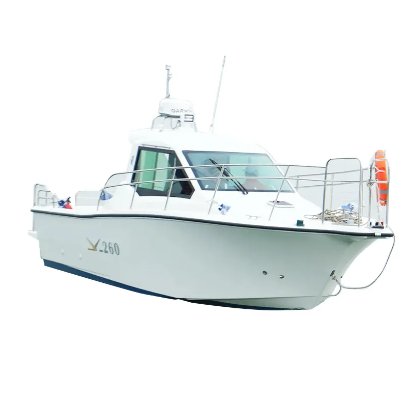 28FT center console fishing boat commercial fishing boat 8.66m fishing boat with motor and trailer china factory customized