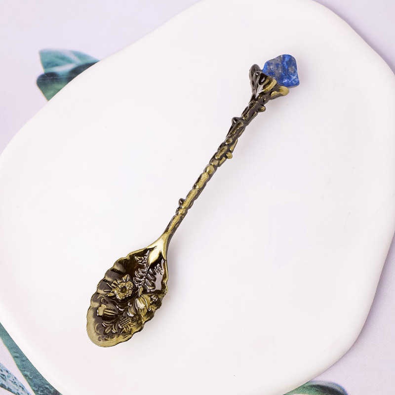 Lapis lazuli Bronze color