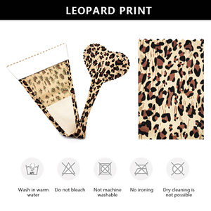 Dirección de fábrica Reutilizable Sin cintura Corazón Cola Autoadhesivo Sexy Estampado de leopardo Invisible C String Bragas para Strippers Party - Product Image 3