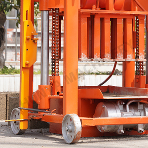 Orçamento inteligente tijolo pressiona QMY2-45 <span class=keywords><strong>Movable</strong></span> concreto oco bloqueio tijolo bloco que faz a máquina