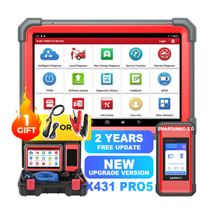 X431 PRO5 PRO 5 çift yönlü teşhis kodlama aracı artı X-PROG 3 GIII Immobilizer anahtar programcı
