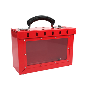 กล่องล็อคกลุ่มล็อคความปลอดภัยแบบรวม 12 ล็อคพร้อมหน้าต่างเดียว - Product Image 2