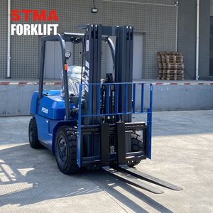 4500mm üçlü direk konteyner forklift 2 ton 2.5 ton 3 ton 3.5 ton fork lift dizel japon motor ve yan shifter