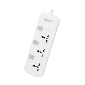 <strong>Extension</strong> <strong>Socket</strong> 3.4 .5 Way Outlets Universal Standard With Button With 2/3/5 Meters Cable Electrical Power Strip - Product Image 2