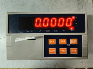 Wägeindikator mit drucker und usb funktion