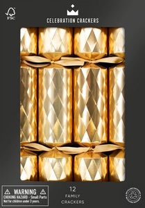 Giáng sinh bánh quy giòn OEM/ODM sản xuất vàng Kim Cương 12 Cracker giáng sinh Bánh quy giòn nhà máy sản xuất - Product Image 3