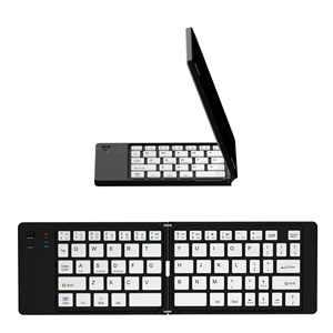 Có Thể Sạc Lại Mỏng Không Dây Màu Xanh Răng Bàn Phím Mini Im Lặng Kéo Bàn Phím Cho Máy Tính Xách Tay Máy Tính Bảng - Product Image 5