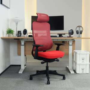 Premium Modern gepolsterter Bürostuhl Stoff Drehbares Netz Executive Comfort Computer Stuhl Freie Räder für Besprechung aufgaben - Product Image 3
