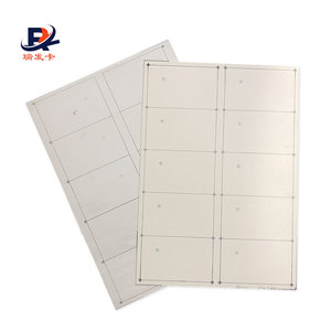 インレイシートPVCインレイ工場内IC/ ID PVCカードレイアウト - Product Image 6