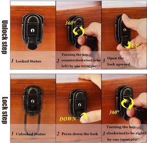 Cổ Điển Tự Nhiên Bằng Gỗ Doterra Lưu Niệm Đồng Hồ Trang Sức Tiền Đồng Xu Thiết Lập Tinh Dầu Bao Bì Lưu Trữ Hộp Sơn Khóa Key Bản Lề - Product Image 3