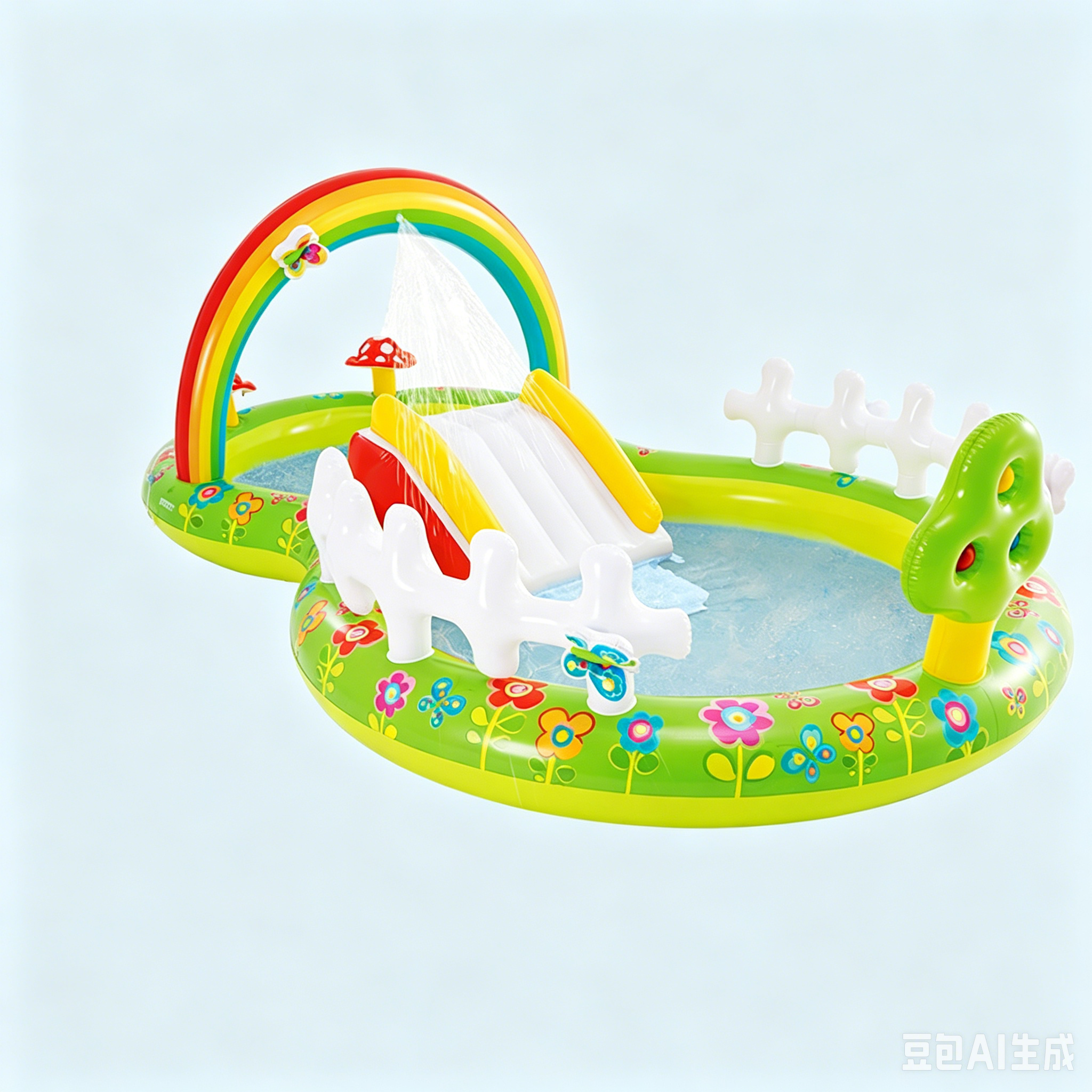 Piscina rociadora de agua con forma de caramelo - 7.5 kg