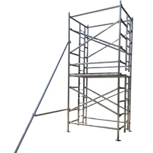 Easy Install <strong>Frame</strong> <strong>Movable</strong> Mobile Galvanized Steel <strong>Frame</strong> <strong>Scaffolding</strong> for Construction - Product Image 1