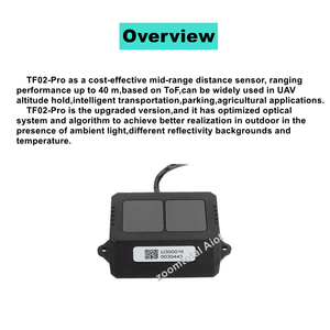 IP65 40m Mid-range Distance <strong>Sensor</strong> TOF <strong>Lidar</strong> TF02-Pro for UAV Altitude Hold/material Level Monitoring/parking/agricultural - Product Image 3
