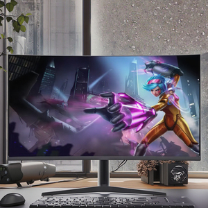 Factory Custom 34 Inch Curved Ultrawide WQHD Monitor 3440 X <strong>1440P</strong> R1500 75Hz LED <strong>Display</strong> 99% SRGB Business Desktop DP Interface - Product Image 1
