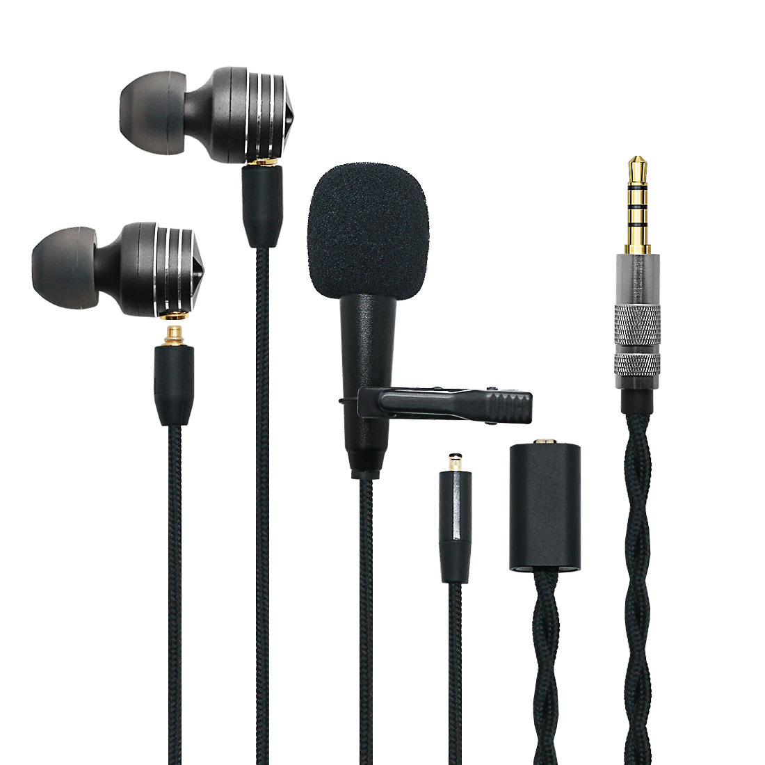 Écouteur de type A avec câble casque 3,5 mm