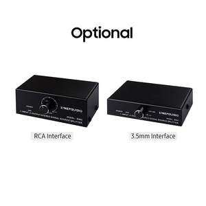 LYNEPAUAIO B063 <strong>1</strong> in <strong>4</strong> Out Audio Signal <strong>Distributor</strong> Stereo Signal Source Audio Splitter Signal <strong>Distributor</strong> - Product Image 6