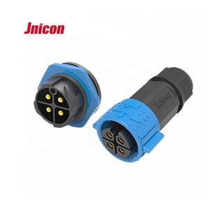 Jnicon M253ピン<span class=keywords><strong>4</strong></span>ピンIP68防水パワーライトLEDネジ分配端子台コネクタ