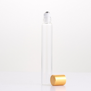 Wholesale Cosmetic Packaging Essential Oil Perfume 10ml clear Transparent Roll on Glass Roller <strong>Bottle</strong> with <strong>Paper</strong> Box - Product Image 5