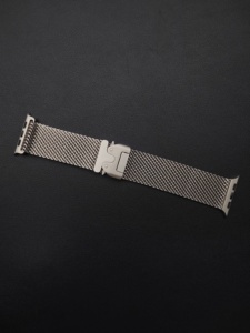 Pure Titanium Milanese Mesh Loop Compatible for <strong>Apple</strong> Watch Ultra 2/ Ultra 49mm, with Adjustable Parachute-<strong>style</strong> Buckle - Product Image 6