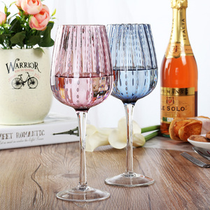 Wholesale Color Customized Glass <strong>Goblets</strong> for Tableware. - Product Image 5
