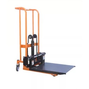 Household Manual Hydraulic Forklift Electric Micro Loading and <strong>Unloading</strong> <strong>Stacking</strong> and Elevating Transport Vehicle - Product Image 3