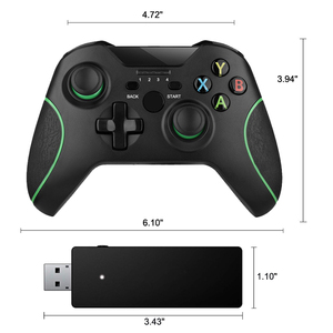 X box adanmış 2.4G kablosuz gamepad denetleyici joystick PS 3 adanmış bir denetleyici - Product Image 3