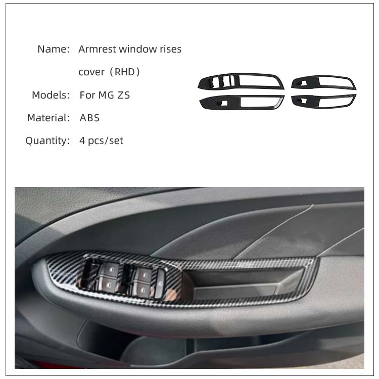 ที่เท้าแขนหน้าต่างเพิ่มขึ้นปก (RHD)