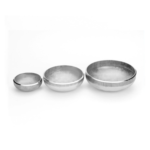 3/4/5mm SUS304 316 paslanmaz çelik boru kapağı alın kaynak fişi