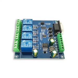 Fuente de alimentación DC 7-24V Módulo de relé de cuatro canales RS232/TTL UART Soporte Modbus RTU Entrada de 4 vías Salida de 4 vías chipwelldone - Product Image 1