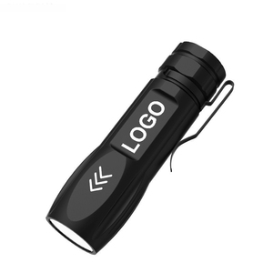 QXMOVING Mini Torch Light Long Distance USB Rechargeable Pocket EDC Tactical <strong>LED</strong> Flashlight With Clip - Product Image 1