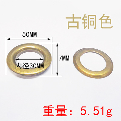 Oeillet en bronze de 30 mm
