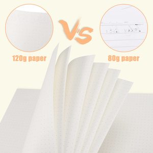 Cuaderno de diario en espiral grueso personalizado al por mayor, cuaderno bonito de papel gráfico de color macarrón para estudiantes - Product Image 5